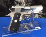 Colt Lightweight Officers Model, Bright Stainless and Alloy, Custom Shop, .45acp, Boxed - 7 of 25