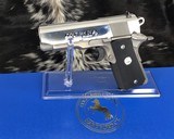 Colt Lightweight Officers Model, Bright Stainless and Alloy, Custom Shop, .45acp, Boxed - 14 of 25