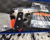 Colt Lightweight Officers Model, Bright Stainless and Alloy, Custom Shop, .45acp, Boxed - 18 of 25