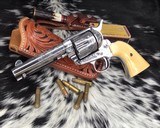 Antique Colt SAA,4.75 inch, Engraved, Carved Ivory, Born 1892 - 1 of 25