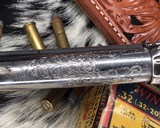 Antique Colt SAA,4.75 inch, Engraved, Carved Ivory, Born 1892 - 23 of 25