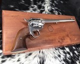 Colt Single Action Buntline Scout Revolver with Case, Born 1962, .22LR - 6 of 9