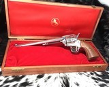 Colt Single Action Buntline Scout Revolver with Case, Born 1962, .22LR - 1 of 9