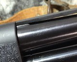 Engraved Ithaca Model 37 Slide Action Shotgun with Case, .28 Ga. - 20 of 25