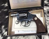 1929 Colt Detective Special, 2nd Year Gun W/Colt letter Shipped to LA CA., Boxed - 1 of 25