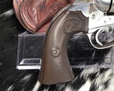 1900 Colt Single Action Bisley Model, 38/40 Nickel, W/Colt Letter - 9 of 18
