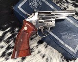 Smith and Wesson .357 Combat Magnum, Model 19-3, Nickel, Boxed - 2 of 15
