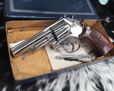 Smith and Wesson .357 Combat Magnum, Model 19-3, Nickel, Boxed - 3 of 15