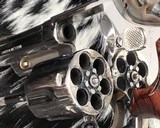 Smith and Wesson .357 Combat Magnum, Model 19-3, Nickel, Boxed - 10 of 15