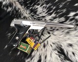 High Standard Sport King Semi-Auto Pistol, Rare Nickel Gun, Boxed - 6 of 18