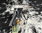 High Standard Sport King Semi-Auto Pistol, Rare Nickel Gun, Boxed - 9 of 18