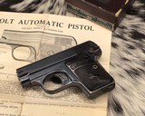 1908 Colt Pistol ,Born 1918 ,98% , Original Box - 13 of 19