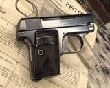 1908 Colt Pistol ,Born 1918 ,98% , Original Box - 7 of 19