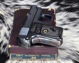 1908 Colt Pistol ,Born 1918 ,98% , Original Box - 18 of 19