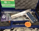 Colt 70 Series Competition, Stainless, .38 Super NIB - 4 of 16