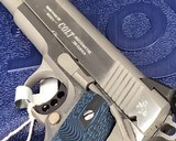 Colt 70 Series Competition, Stainless, .38 Super NIB - 12 of 16