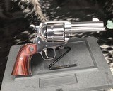 Ruger Bright Stainless New Vaquero , LNIB, 3.75 Inch, .357 mag. - 2 of 14