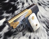 Damascened Automatica Espanola, Gold and Mother of Pearl, Pocket .25 ACP - 19 of 25