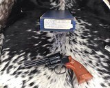 Smith and Wesson model 19, .357 Combat Magnum, 4 in. Boxed, pinned and recessed. - 8 of 16