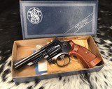 Smith and Wesson model 19, .357 Combat Magnum, 4 in. Boxed, pinned and recessed. - 15 of 16