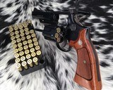 Smith and Wesson model 19, .357 Combat Magnum, 4 in. Boxed, pinned and recessed. - 12 of 16