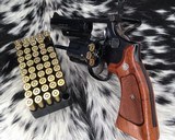 Smith and Wesson model 19, .357 Combat Magnum, 4 in. Boxed, pinned and recessed. - 2 of 16