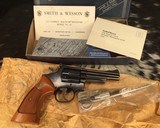 Smith and Wesson model 19, .357 Combat Magnum, 4 in. Boxed, pinned and recessed. - 13 of 16