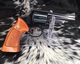 Smith and Wesson model 19, .357 Combat Magnum, 4 in. Boxed, pinned and recessed. - 16 of 16