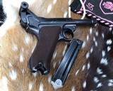 1937 GERMAN MAUSER S/42 MODEL P.08 9mm PISTOL, Matching - 6 of 24