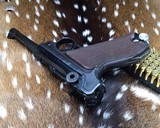 1937 GERMAN MAUSER S/42 MODEL P.08 9mm PISTOL, Matching - 14 of 24
