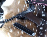 1937 GERMAN MAUSER S/42 MODEL P.08 9mm PISTOL, Matching - 8 of 24