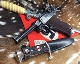 1937 GERMAN MAUSER S/42 MODEL P.08 9mm PISTOL, Matching - 16 of 24