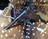 1937 GERMAN MAUSER S/42 MODEL P.08 9mm PISTOL, Matching - 13 of 24