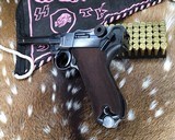 1937 GERMAN MAUSER S/42 MODEL P.08 9mm PISTOL, Matching - 20 of 24