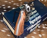 Smith and Wesson Model 34-1 Kit Gun, Nickel 2 inch, .22 LR, Boxed, 98% - 8 of 16
