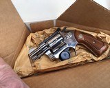 Smith and Wesson Model 34-1 Kit Gun, Nickel 2 inch, .22 LR, Boxed, 98% - 15 of 16