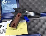 Colt Series 80 Government Model, LNIB, .45ACP, Cased - 1 of 12