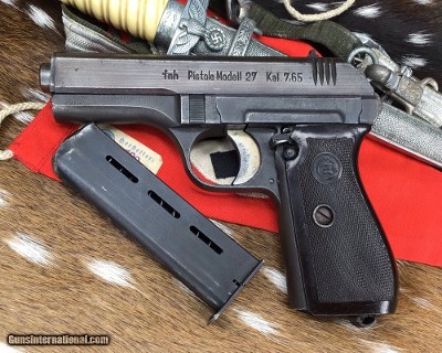 WWII Nazi German Occupation Marked CZ
fnh (Czechoslovakia), Model P27 (vz. 27), Trades Welcome!