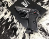 Engraved 1972 Walther PPK/S, .380 acp, matching box,Blued, Bern Germany - 7 of 15