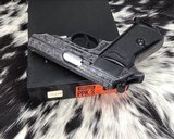 Engraved 1972 Walther PPK/S, .380 acp, matching box,Blued, Bern Germany - 5 of 15