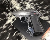 Engraved 1972 Walther PPK/S, .380 acp, matching box,Blued, Bern Germany - 11 of 15