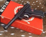 1950 Ruger MKI, First Year, 4 Digit S.N., Red Eagle Grips, Boxed - 11 of 11