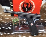 1950 Ruger MKI, First Year, 4 Digit S.N., Red Eagle Grips, Boxed - 1 of 11