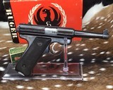 1950 Ruger MKI, First Year, 4 Digit S.N., Red Eagle Grips, Boxed - 7 of 11