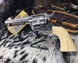 1925 Colt SAA, 38-40, Nickle and Ivory, 4 3/4 Inch First Gen.Beauty - 16 of 21