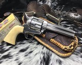 1925 Colt SAA, 38-40, Nickle and Ivory, 4 3/4 Inch First Gen.Beauty - 18 of 21