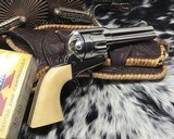 1925 Colt SAA, 38-40, Nickle and Ivory, 4 3/4 Inch First Gen.Beauty - 14 of 21