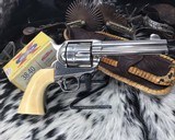 1925 Colt SAA, 38-40, Nickle and Ivory, 4 3/4 Inch First Gen.Beauty - 20 of 21
