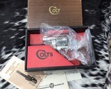 1969 Colt Detective Special, Nickel, .38 Special, Boxed, Unfired in Wrapper, W/letter - 1 of 24