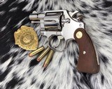 1969 Colt Detective Special, Nickel, .38 Special, Boxed, Unfired in Wrapper, W/letter - 22 of 24